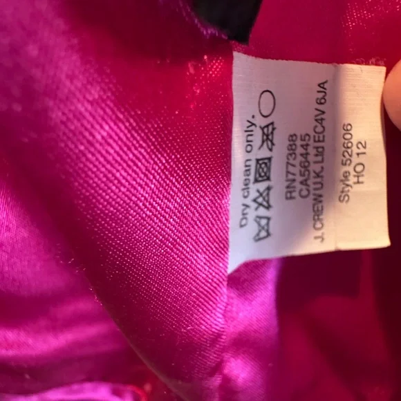 J. Crew Double Cloth Vibrant Pink Coat with Thinsulate - Picture 7 of 10